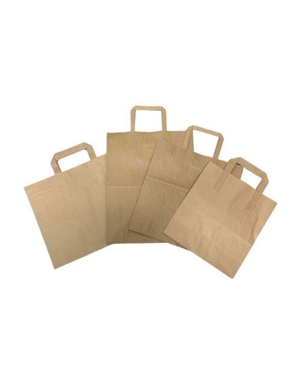 Torba papierowa z uchwytem 26 x 13 x 30 cm