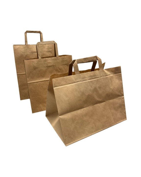 Torba papierowa z uchwytem 35 x 17 x 24,5 cm