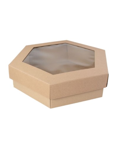 Pudełko cateringowe Party Box z okienkiem 315x315x90