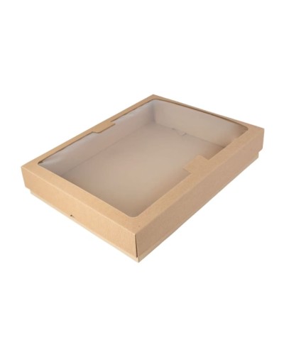 Pudełko cateringowe Party Box z okienkiem 315x240x70