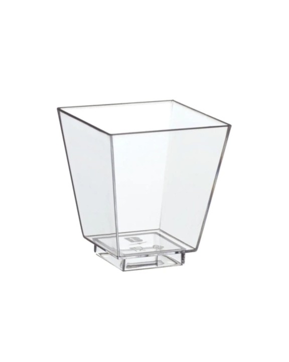 Pojemnik fingerfood 55 ml krystaliczne 30 szt. czworokąt