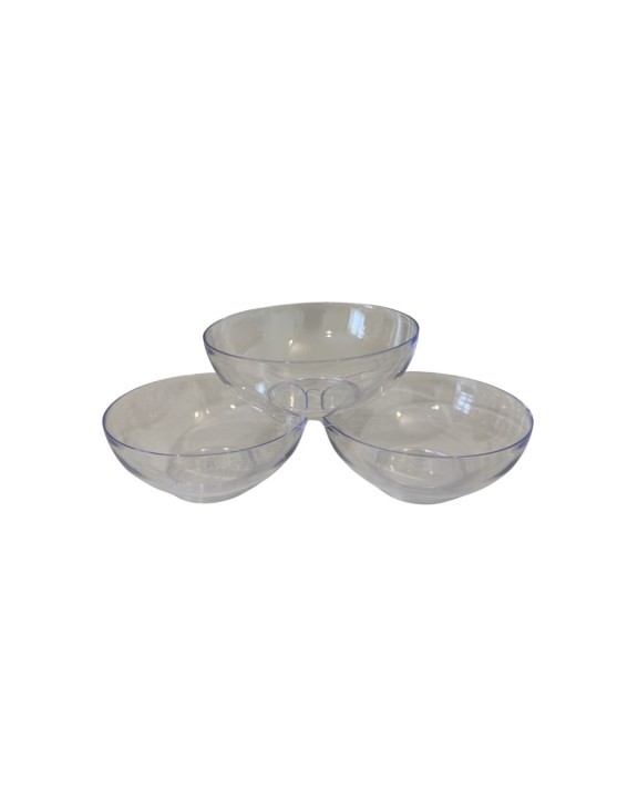 Pojemnik fingerfood 65 ml krystaliczne 50szt. okrągłe