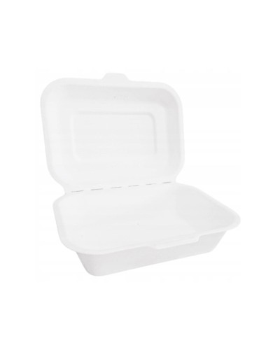 MENUBOX Pojemnik obiadowy z pulpy trzciny cukrowej 350ML 50szt