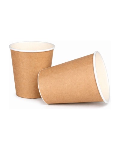 Kubek papierowy KRAFT 300ml dyspersja 50 szt. BEZ SUP