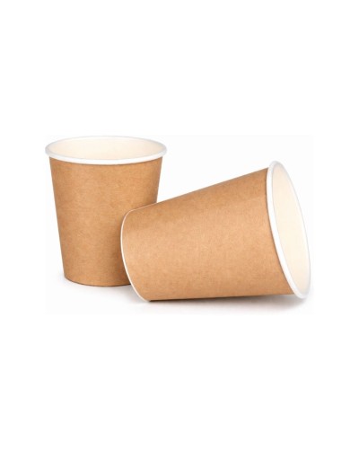 Kubek papierowy KRAFT 250ml dyspersja 50 szt. BEZ SUP