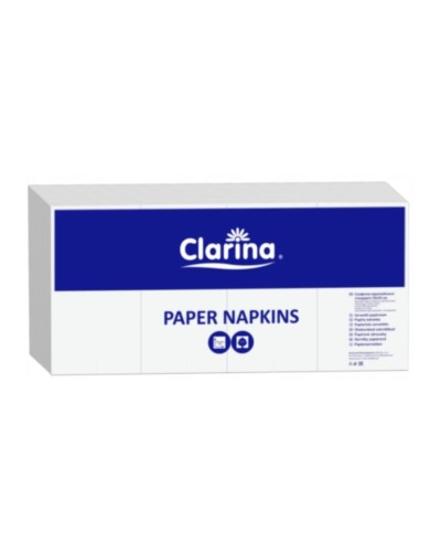 Serwetki gastronomiczne do dozowników Clarina 33x33 18 białe 500szt..jpg