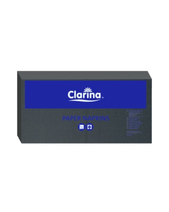Serwetki gastronomiczne 33 x 33 czarne 2w 250 szt. 1/4.