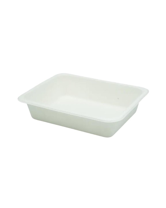 Pojemnik do zgrzewu BIO z pulpy trzcinowej 227x178x50 niedzielony