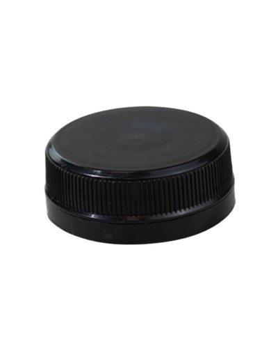 CZARNA zakrętka fi 38 mm do butelek PET