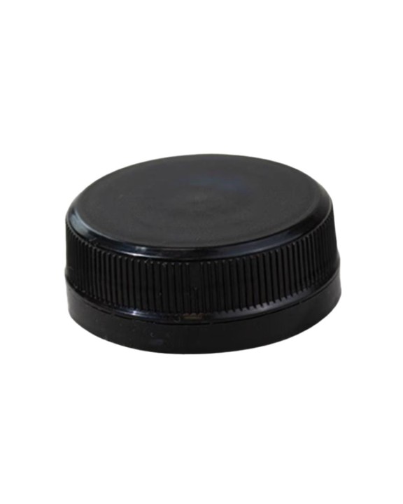 CZARNA zakrętka fi 38 mm do butelek PET