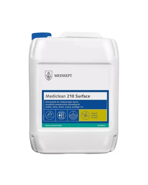 Medisept Mediclean MC 210-5L do powierzchni zmywalnych zielony.jpg