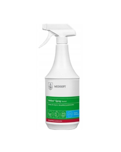 Velox Spray Neutral 1L spray do mycia i dezynfekcji MEDISEPT