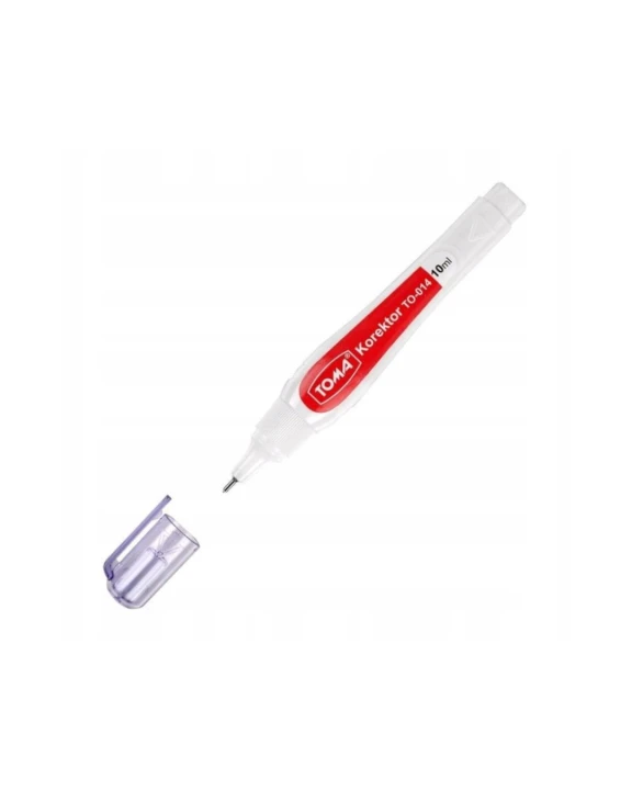 Korektor szkolny biurowy w piórze 10ml TOMA.jpg