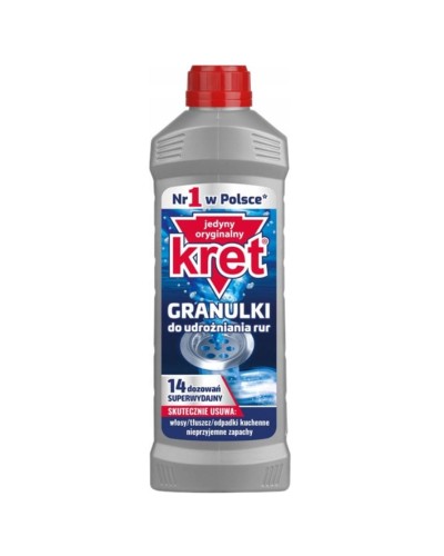 Kret w granulkach do udrażniania rur 560 g
