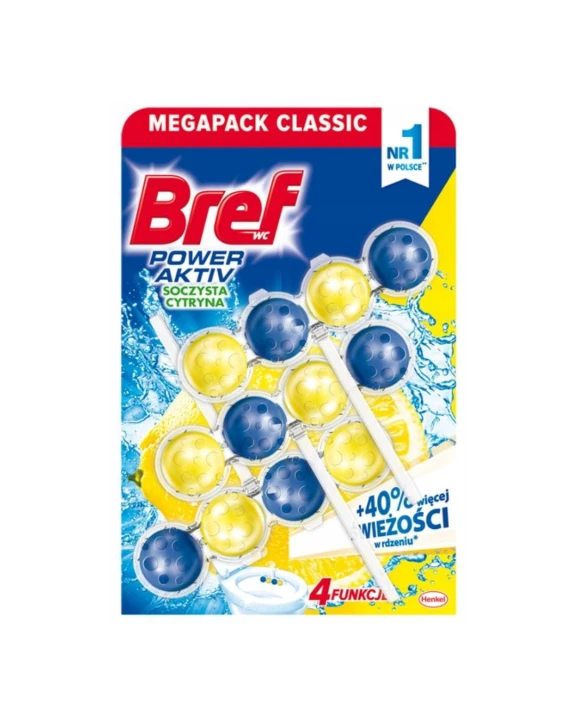 Bref kulki 3x50g LEMON