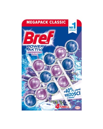 Bref kulki 3x50g LAWENDA