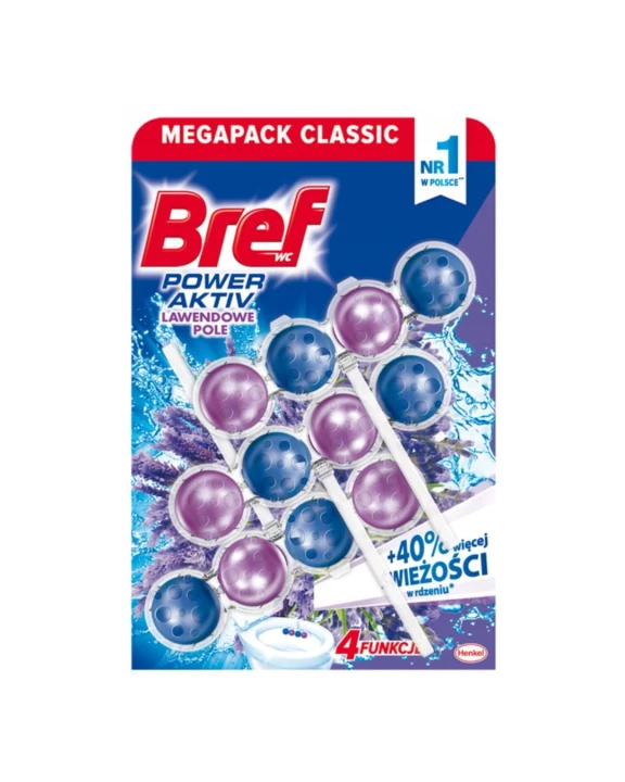 Bref kulki 3x50g LAWENDA