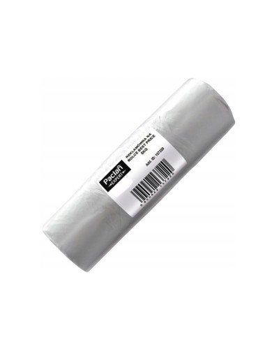 Reklamówki jednorazowe mocne ZRYWKI torby siatki foliowe 5kg 120szt PACLAN