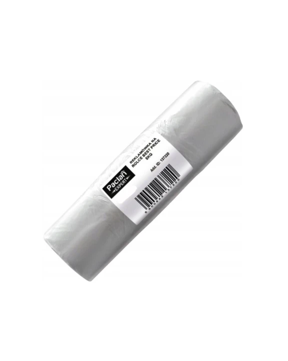 Reklamówki jednorazowe mocne ZRYWKI torby siatki foliowe 5kg 120szt PACLAN