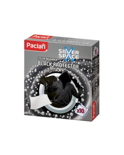 Chusteczki absorbujące kolor PACLAN silver - do prania czarnego 10 szt.
