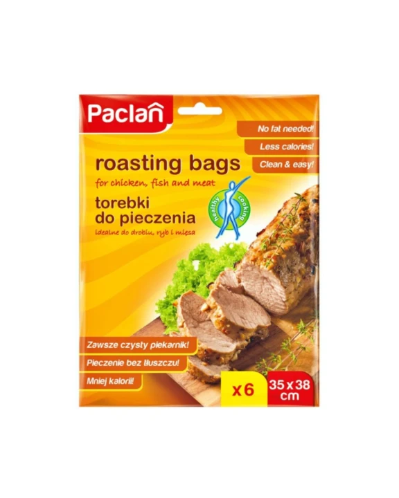 Torebki do pieczenia 6 szt. 35x38 cm PACLAN