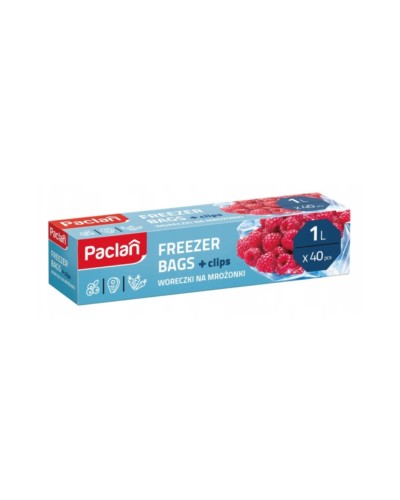 Woreczki do mrożenia 1L 40 szt. PACLAN