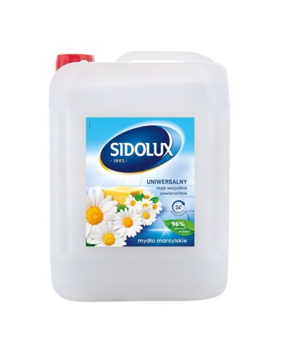 Sidolux uniwersalny płyn do mycia podłóg mydło marsylskie 5l