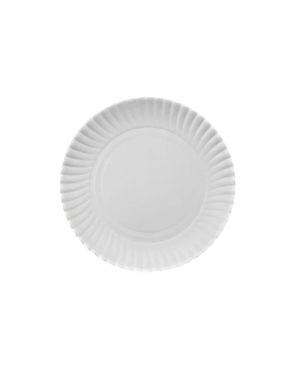 Talerz papierowy Biały okrągły 18 cm 100 szt