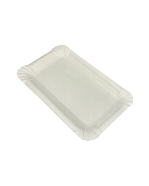 Tacki papierowe Białe 10x16 cm tekturowe 250 sztuk