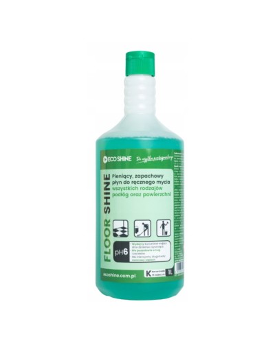 Eco Shine FLOOR SHINE 1L – Płyn do Mycia Podłóg i Powierzchni Zmywalnych