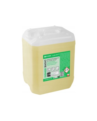 ECO SHINE Disher Basic Płyn Do Zmywarki Gastronomicznej Mycie Naczyń 12kg