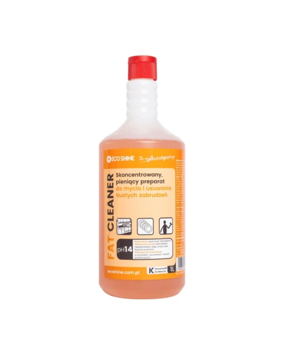 Eco Shine Fat Cleaner 1 L Pieniący Preparat Do Usuwania Tłustych Zabrudzeń