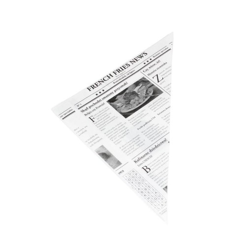 Rożek na frytki 18 x 18 GAZETA 200szt.