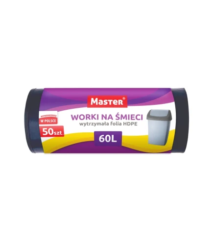 Worki na odpady MASTER LD 60l
