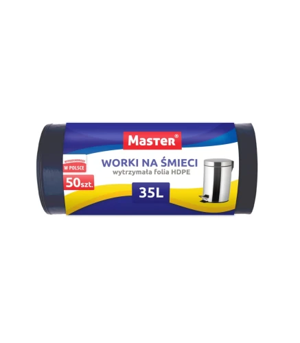 Worki na odpady MASTER LD 35l