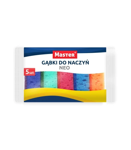 Gąbka do naczyń MASTER NEO 5szt.