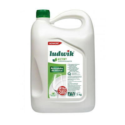 Ludwik Płyn do mycia naczyń miętowy 5 kg