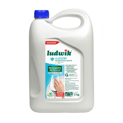 Ludwik Płyn do mycia naczyń Balsam aloesowy 5 kg