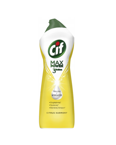 Cif 1001g Max wybielanie Żółty