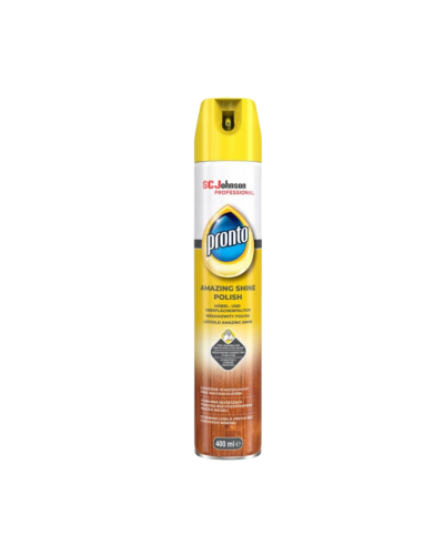 Pronto pianka do czyszczenia i pielęgnacja mebli drewnianych 400ml brązowa Amazing shine polish