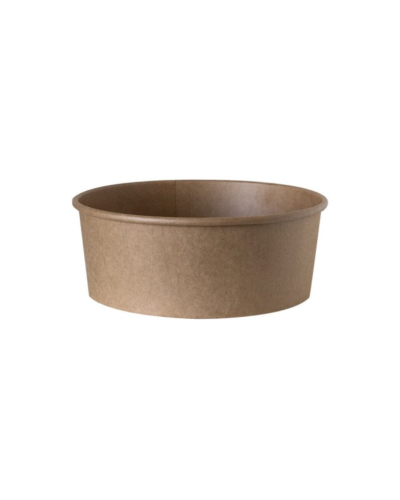 Miska papierowa sałatkowa KRAFT 1100 ml śr. 184 mm