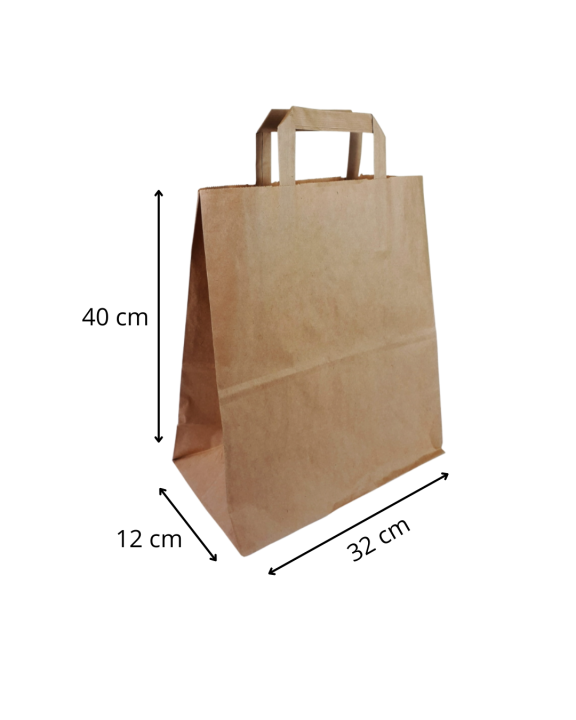 Torba papierowa z uchwytem 32 x 12 x 40
