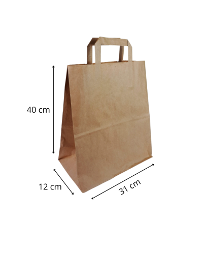 Torba papierowa z uchwytem 31 x 12 x 40 cm