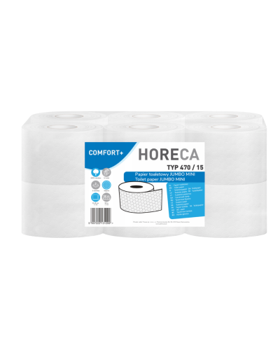 Papier toaletowy MINI JUMBO 12 rolek 50m 2 warstwowy