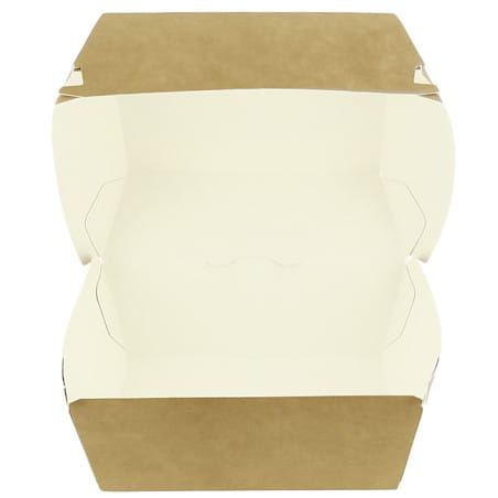 Burger box XL KRAFT 11x11x7 cm 50 szt.