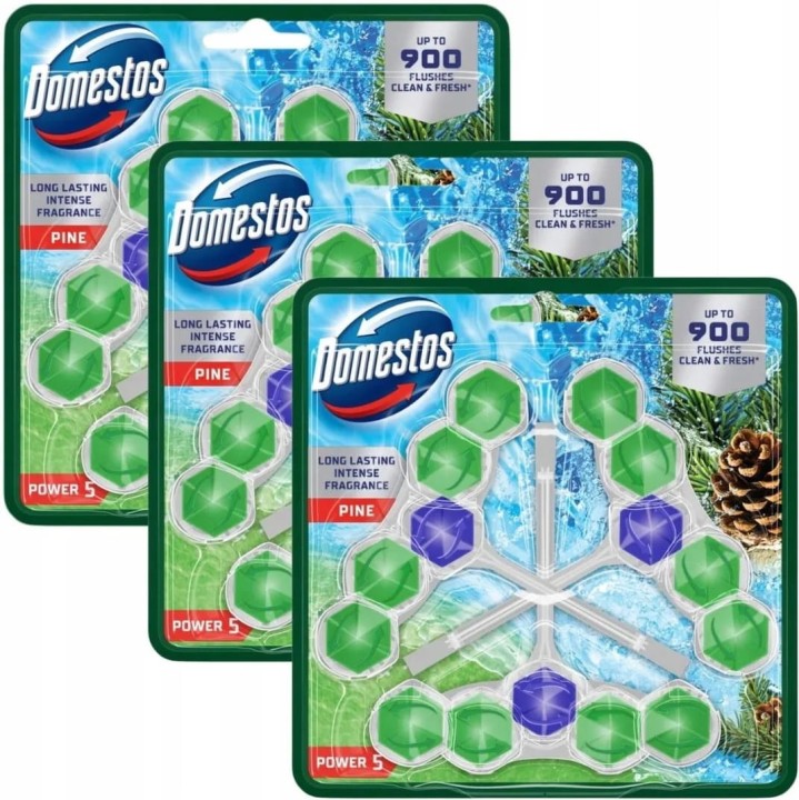 Domestos kulki 3x55g Pine