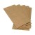 Torba fałdowa KRAFT 12x5x27 cm 250 szt.