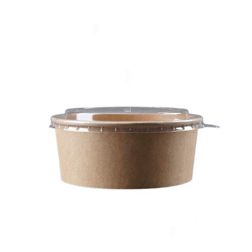 Miska papierowa sałatkowa KRAFT 1300 ml śr. 184 mm