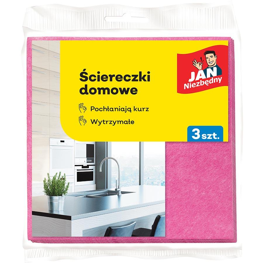 JAN NIEZBĘDNY Ściereczka kurz 3 szt.