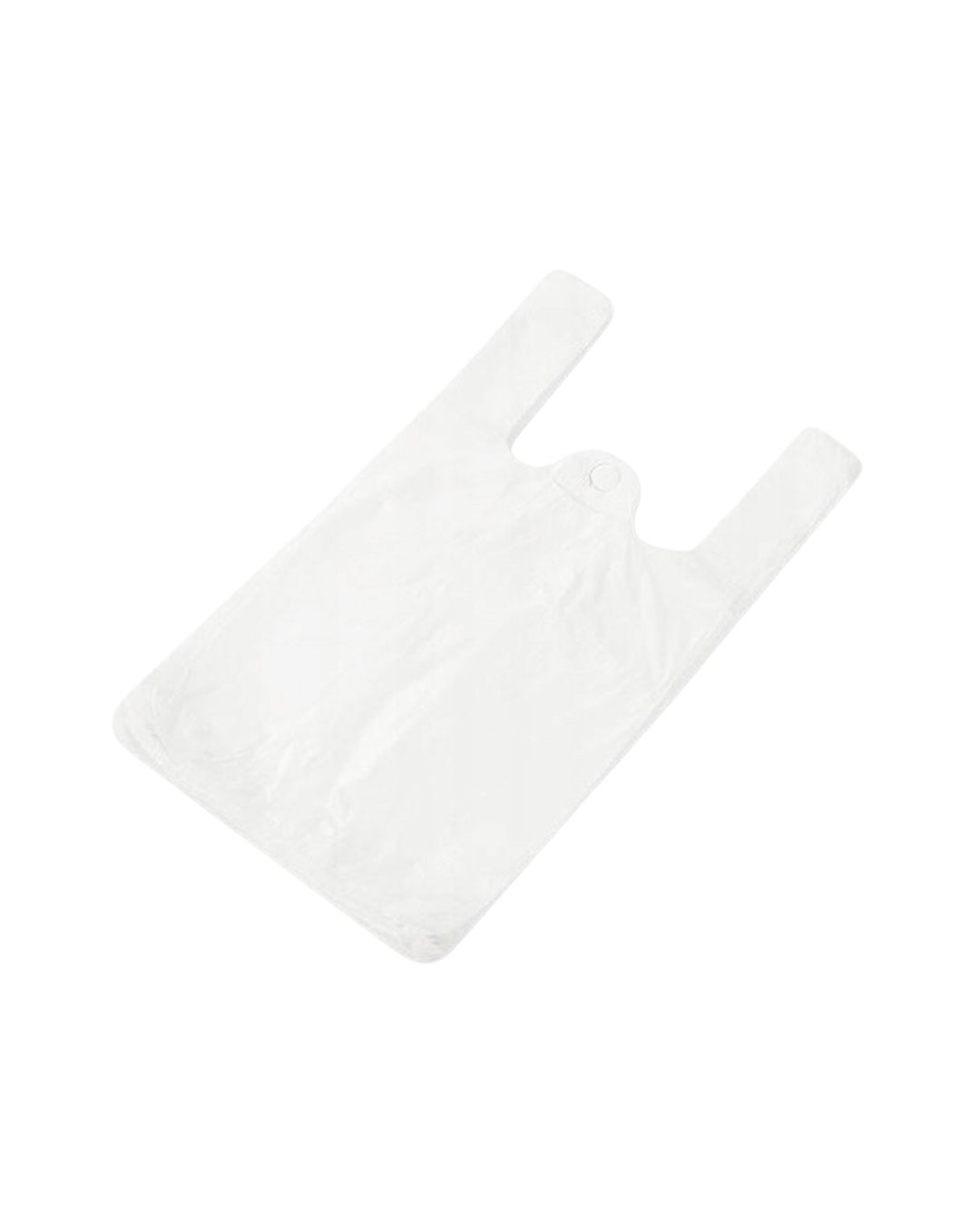 Reklamówka Biała HDTS 30 × 55 cm 11 μm – 150 szt.